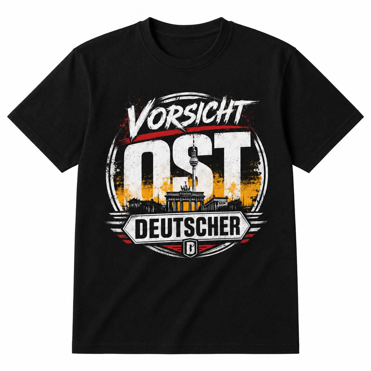 Vorsicht OST DEUTSCHER - Basic Shirt