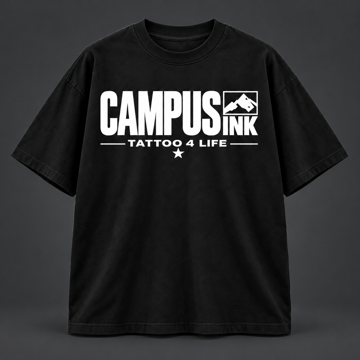 Campus Ink Merch Shirt in Schwarz