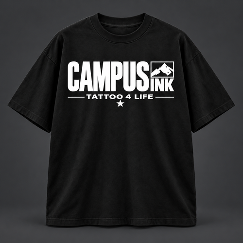 Campus Ink Merch Shirt in Schwarz