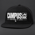 Campus Ink Snapback in Schwarz mit Frontlogo